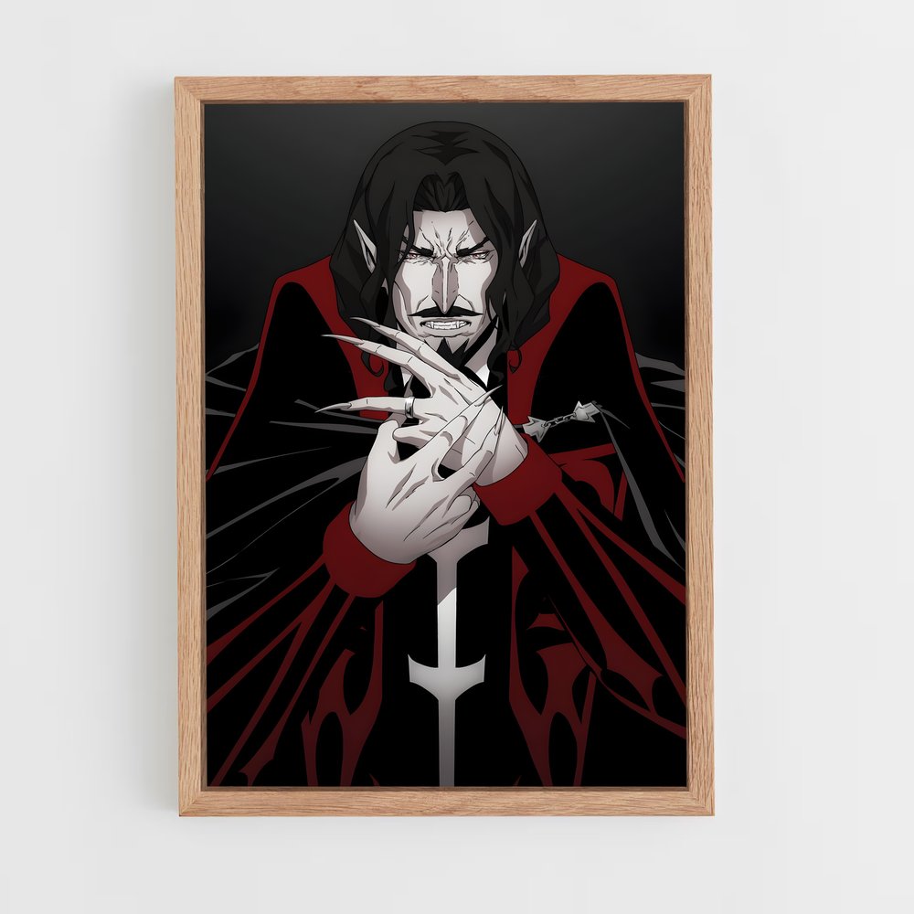 Poster Le Fumeur de l'Ombre – affiche Castlevania (vue 4)